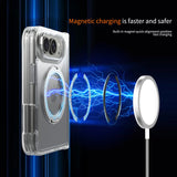 Clear iPhone Duo Case with Rotating Ring Stand